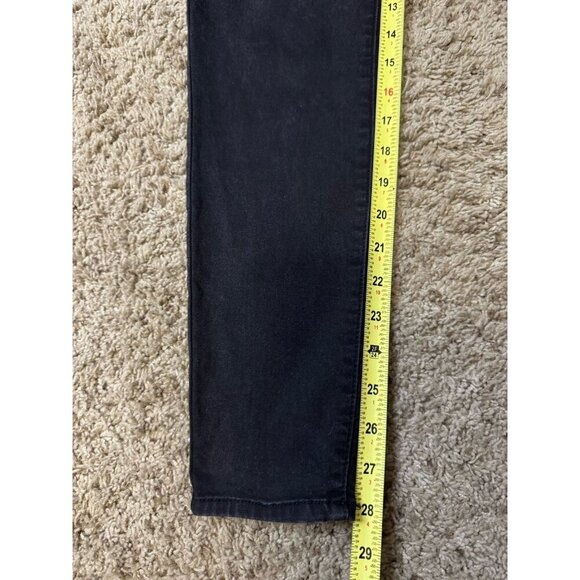 DEMOCRACY Ab Solution Jeans Black Mid-Rise Skinny Stretch Denim Sz 4 28x28 - Picture 6 of 8